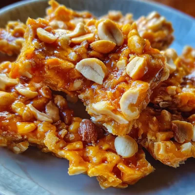 Microwave Peanut Brittle