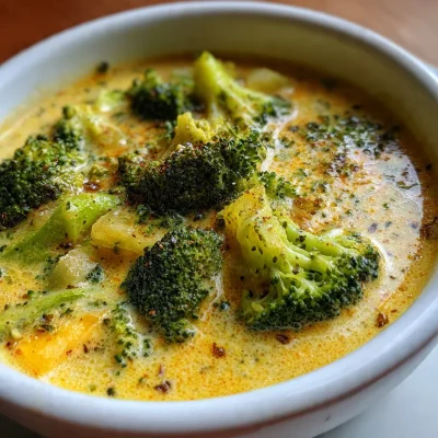Broccoli Cheddar Soup