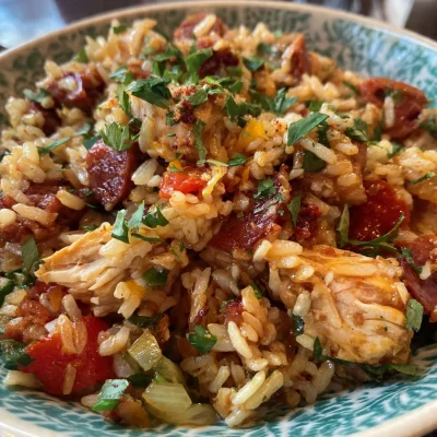 Chicken & Chorizo Jambalaya
