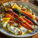 Roasted Carrots Ricotta