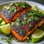 Blackened Salmon Avocado Oil