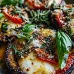 Portobello Mushroom Pizza Bake