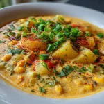Vegan Corn Chowder Soup