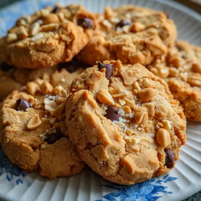 Triple Peanut Butter Cookies