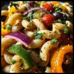 Mardi Gras Pasta Salad
