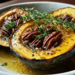 Roasted Acorn Squash Brown Sugar