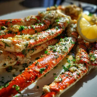 Garlic Butter Crab Legs