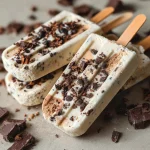 Easy Creamy Chocolate Popsicles