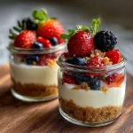 No Bake Cheesecake Jars
