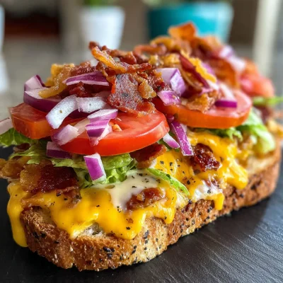Cheddar Bacon Ranch Melt