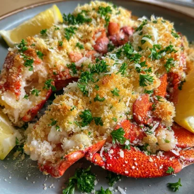 Lobster Thermidor Dinner Special