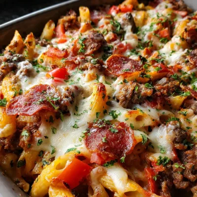 Meat Lovers Baked Casserole