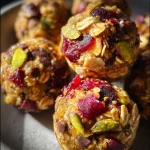 Cranberry Pistachio Energy Bites