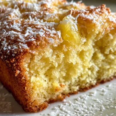 Pineapple Pound Cake Dessert