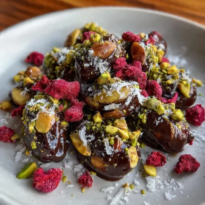 Pistachio Dates Chocolate Pralines