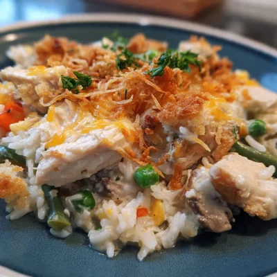 Creamy Chicken Rice Casserole