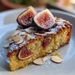 Upside Almond Fig Cake