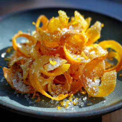 Candied Lemon Peel