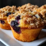 Blueberry Crumb Muffins