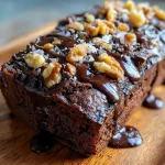 Hot Fudge Brownie Bread