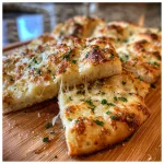 Cheesy Garlic Breadsticks